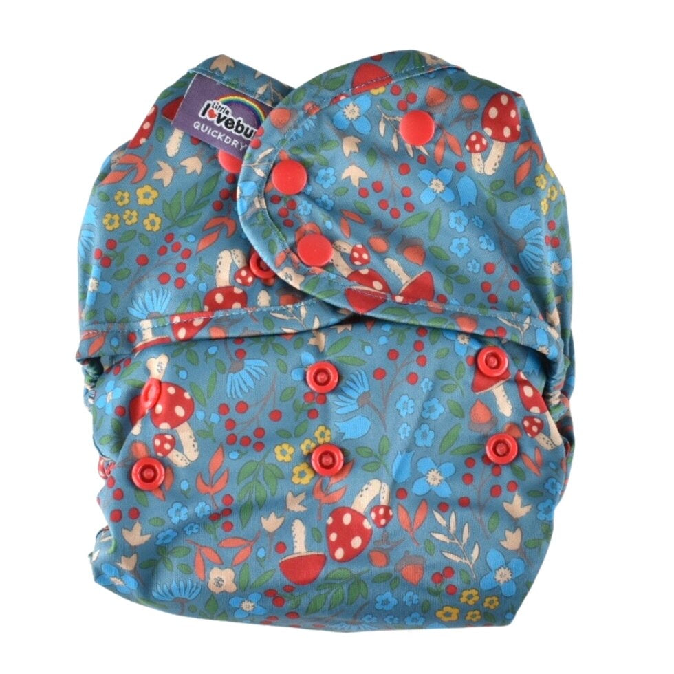 Little Lovebum Quickdry All In One Nappy