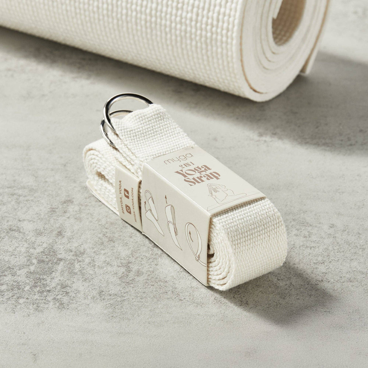 2-in-1 Yoga Strap & Mat Carrier – Deepen Your Practice in Style