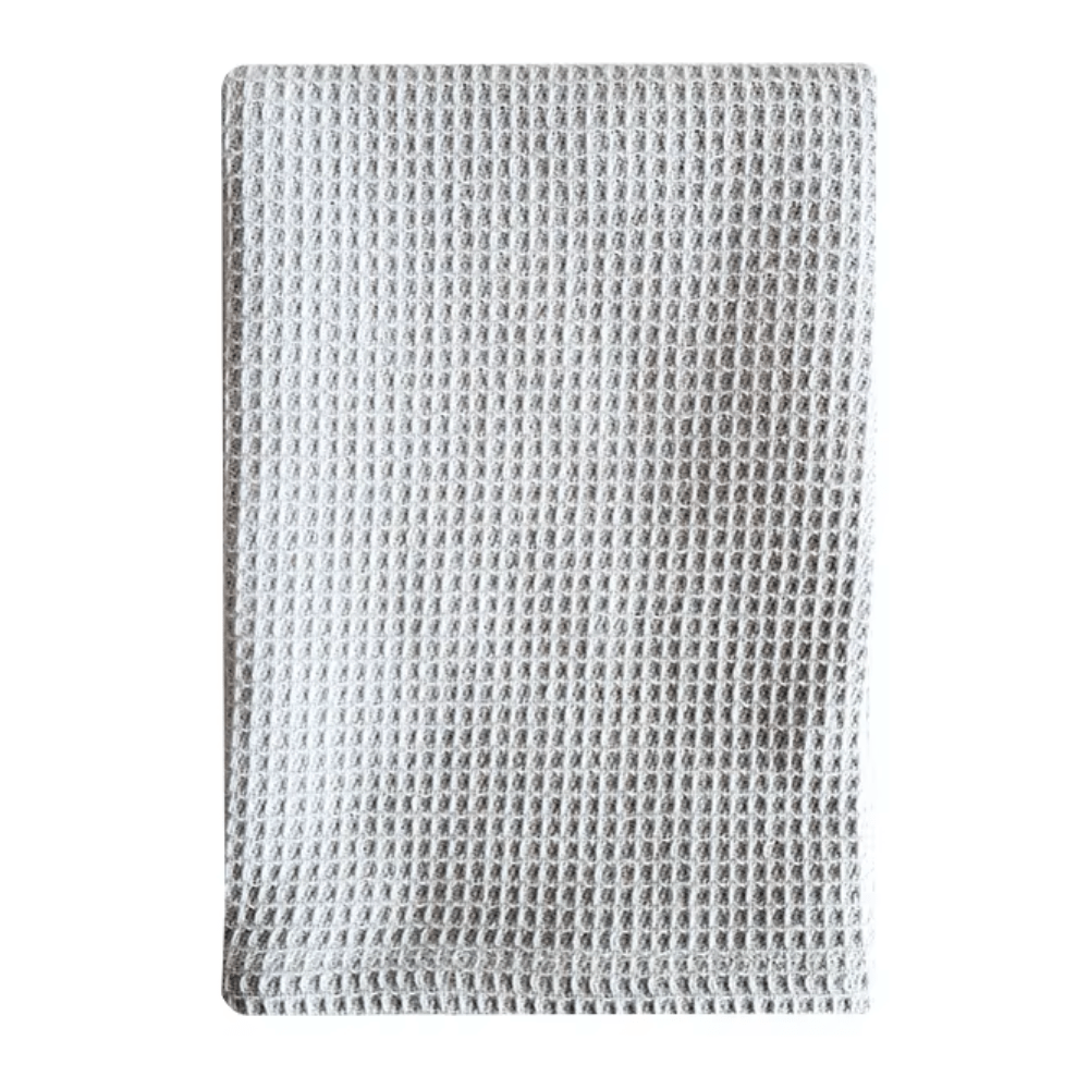 Waffle Weave Cleaning Cloths - 100% Cotton - 4 Pack