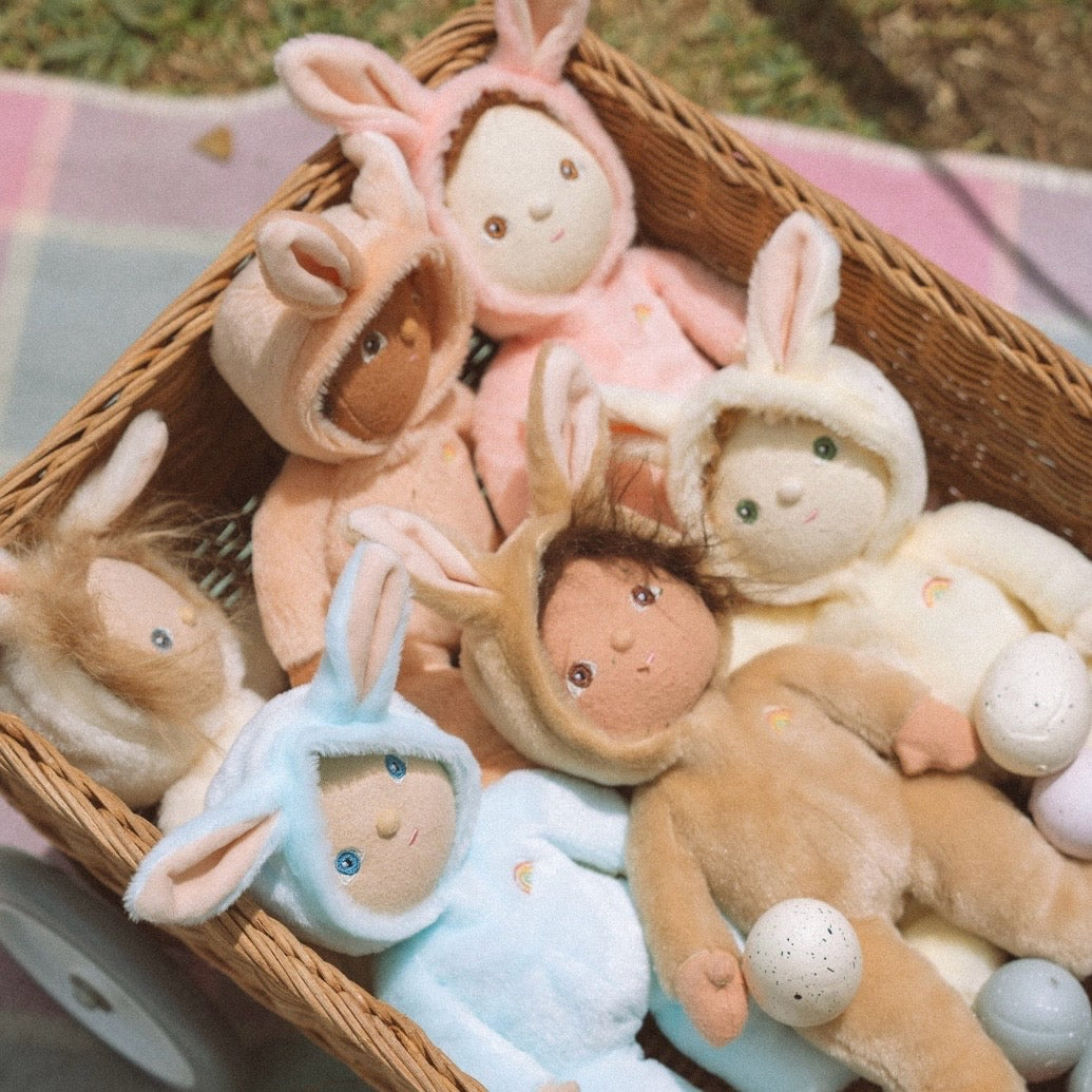 Olli Ella Dinky Dinkums Fluffle Family - Basil Bunny