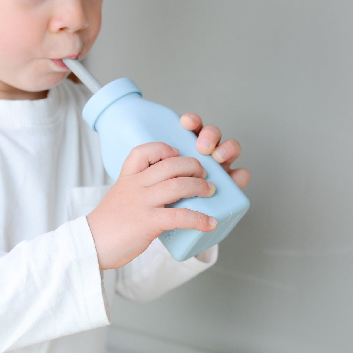MiniKOiOi Bottle + Straw – Silicone Bottle and Straw