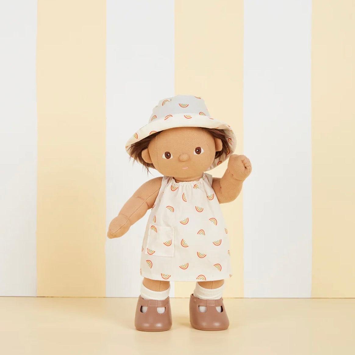 Dinkum Dolls Cotton Una Rainbow Dress Set