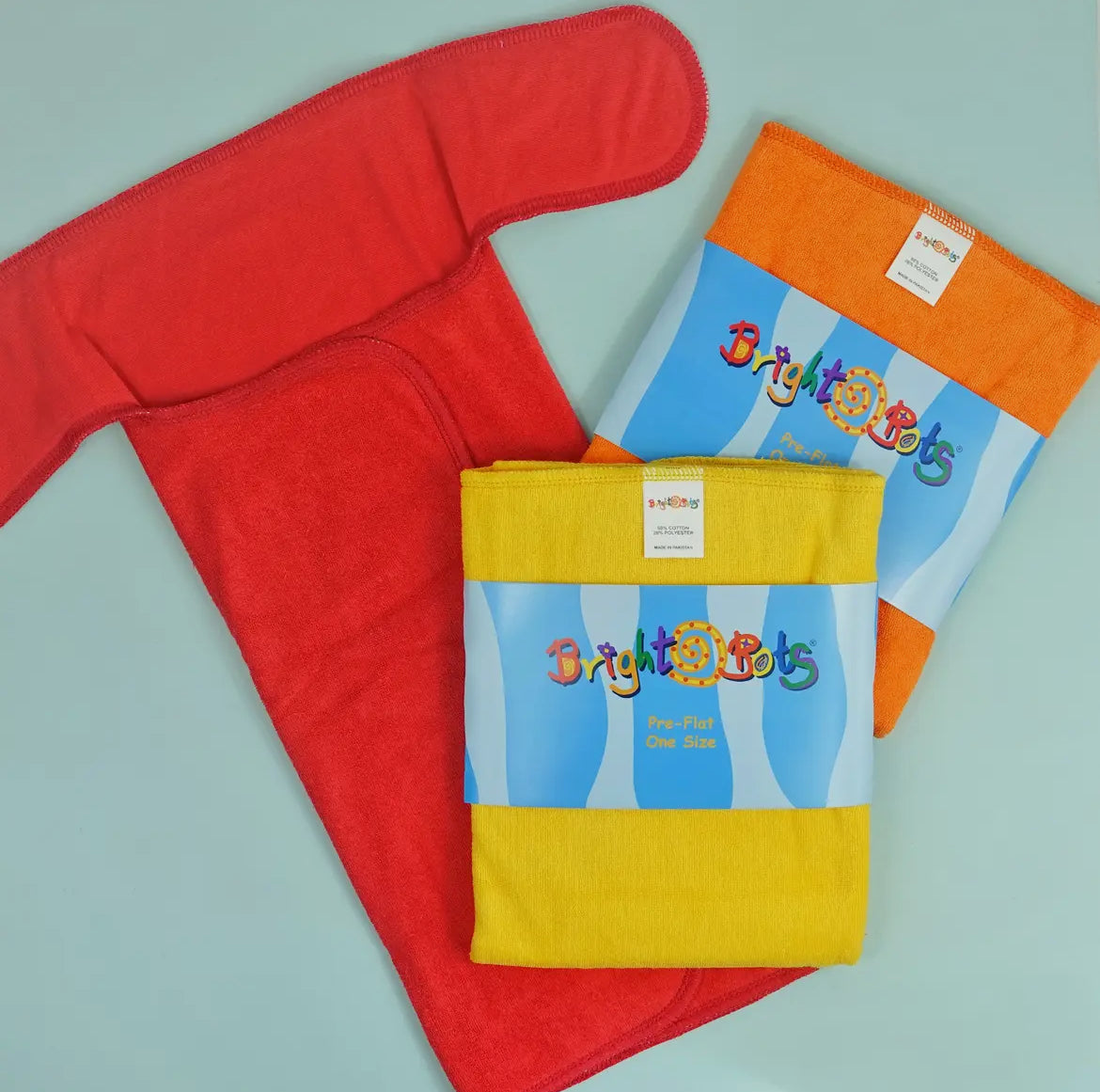 Bright Bots Preflat Nappy, BTP