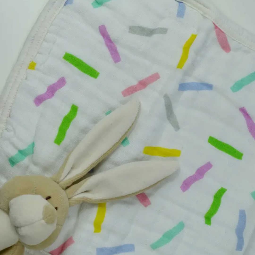 MuslinZ 3 Pack Muslin Burp Cloths 100% Cotton