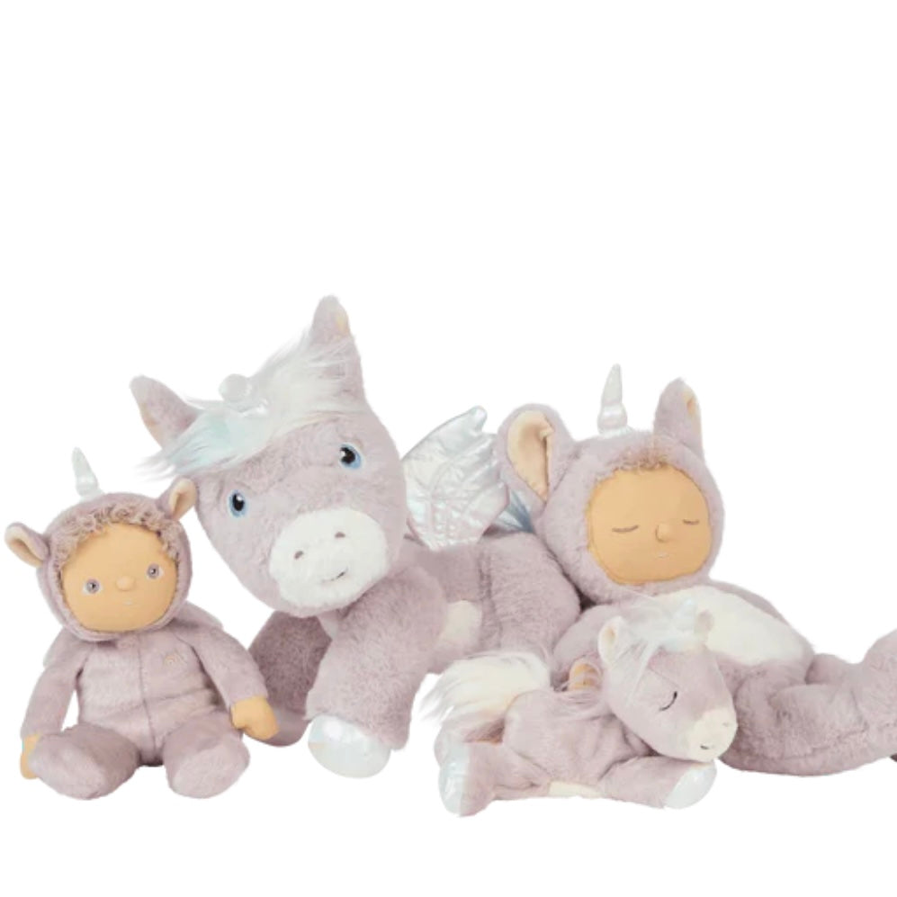 Olli Ella Binkum Baby Unicorn - Glitter