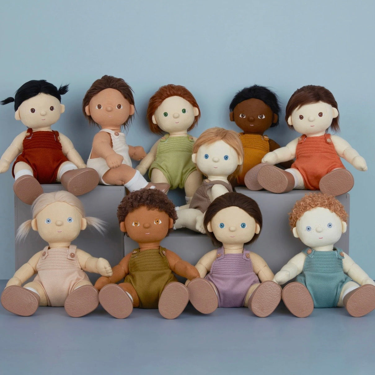 Olli Ella Dinkum Doll - Button