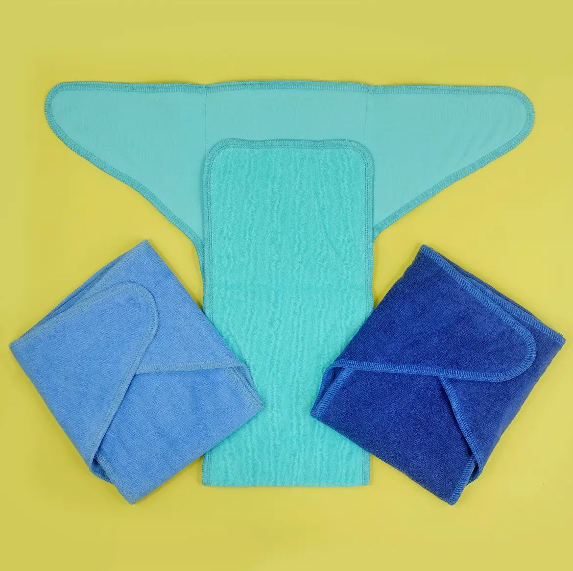 Bright Bots Tee Flat Nappy