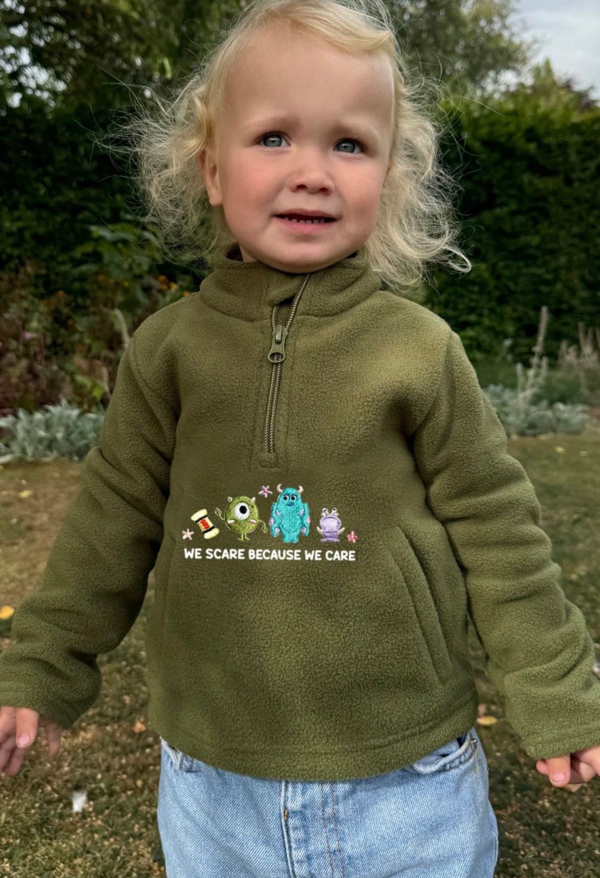 Morning Club Recycled Polyester Monsters Fleece