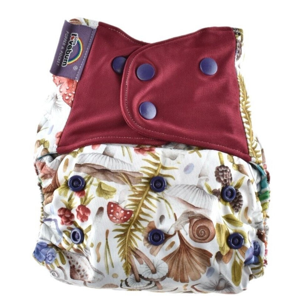 Little Lovebum Popper & Pocket Nappy