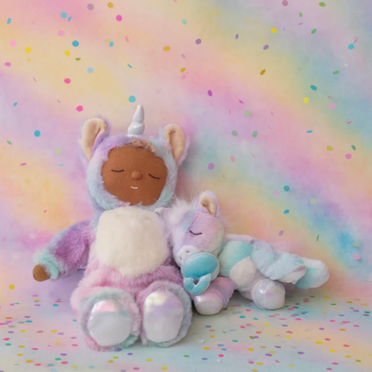 Olli Ella Cozy Dinkum Unicorn Doll - Stardust