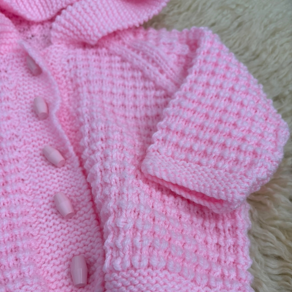 Preloved Handknitted Cardigan 6-9 Months