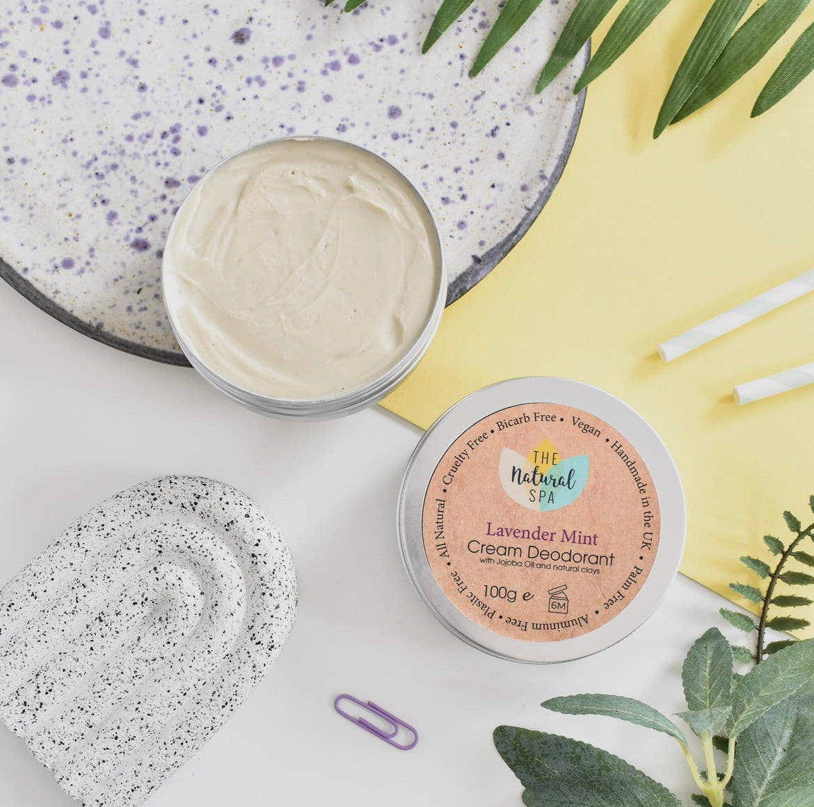 OUT OF DATE The Natural Spa Cream Deodorant