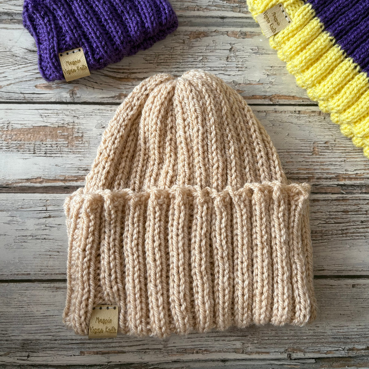 Vegan Unisex Beanie, Adult