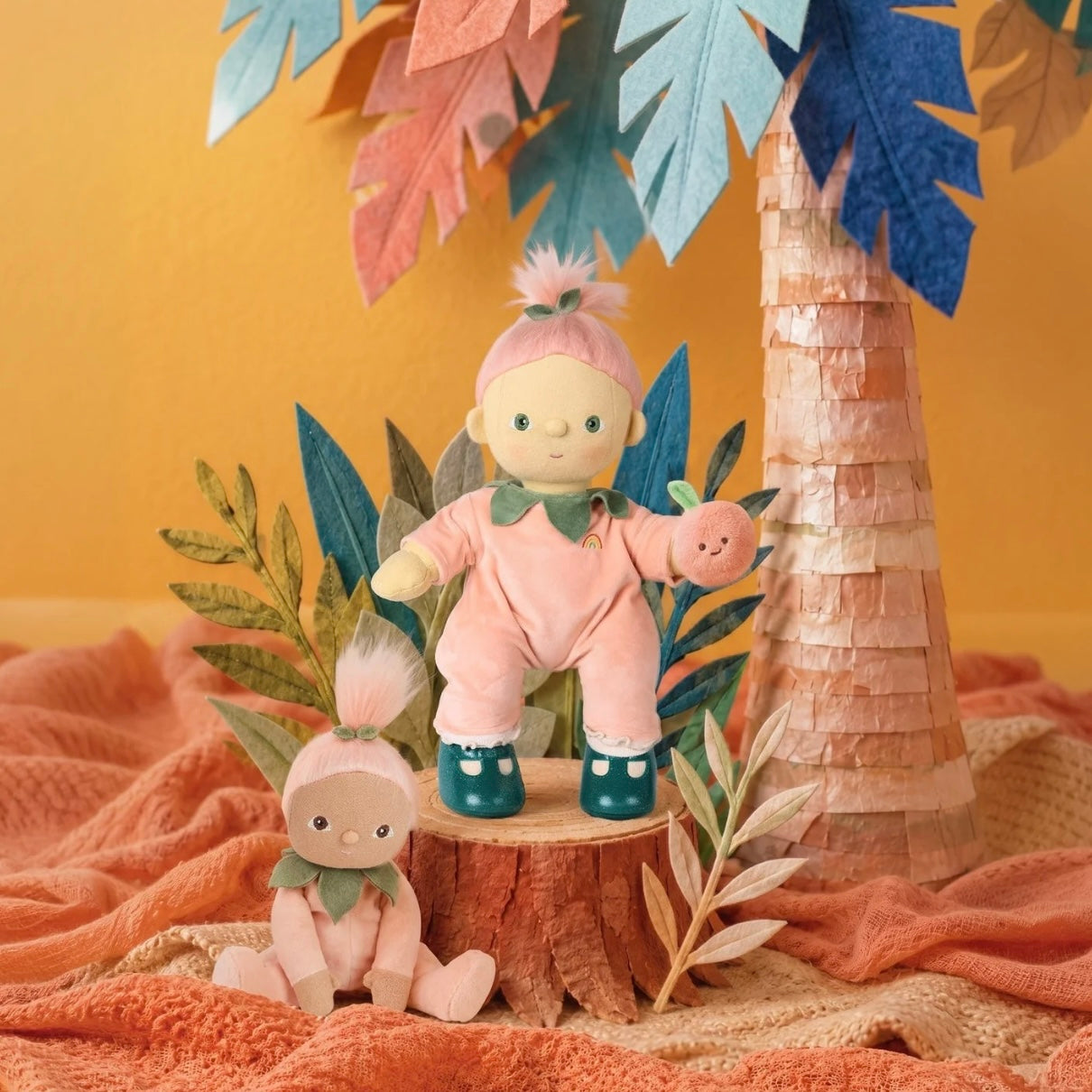 Olli Ella Dream Dinkum Doll - Piper Peach