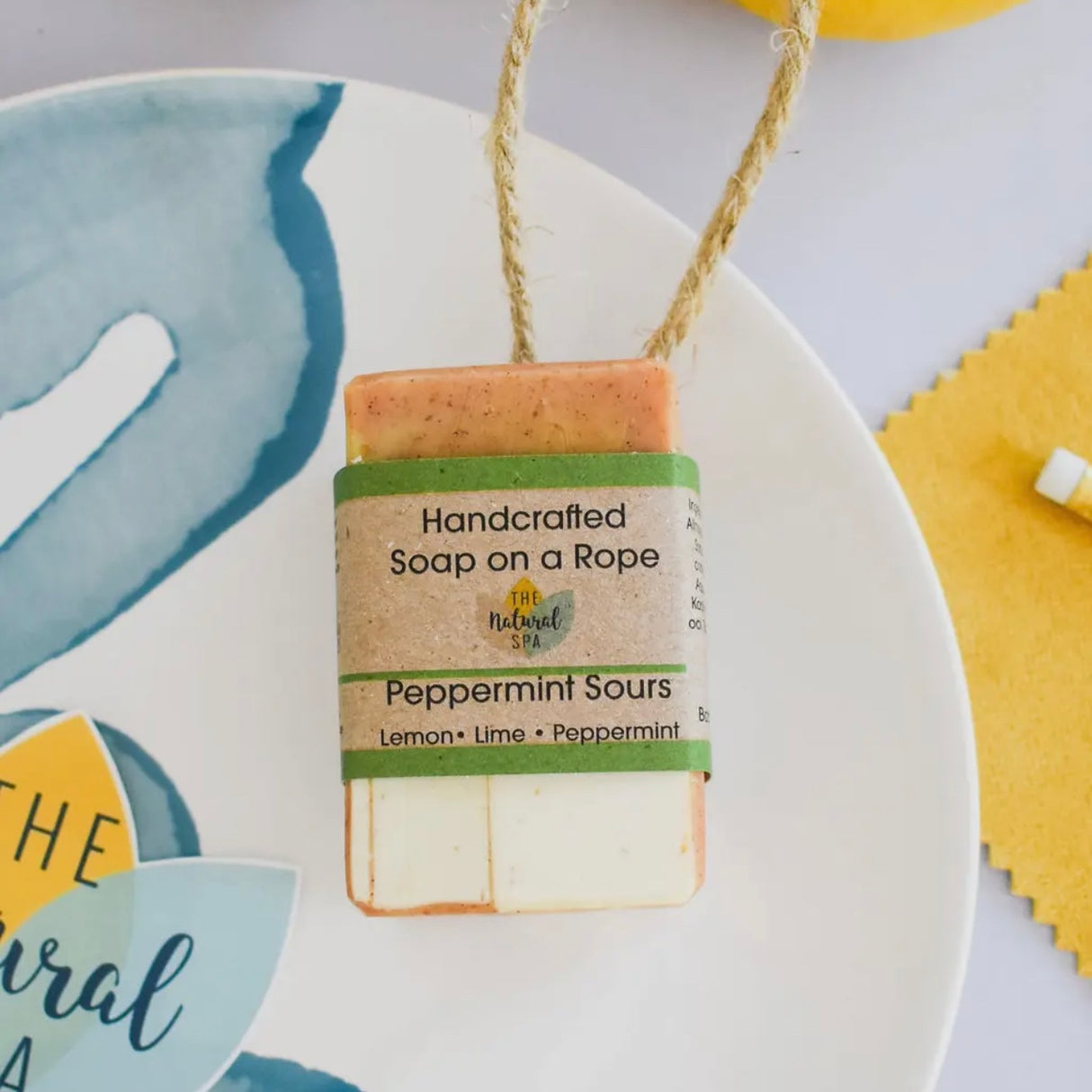 The Natural Spa Soap - Peppermint Sours