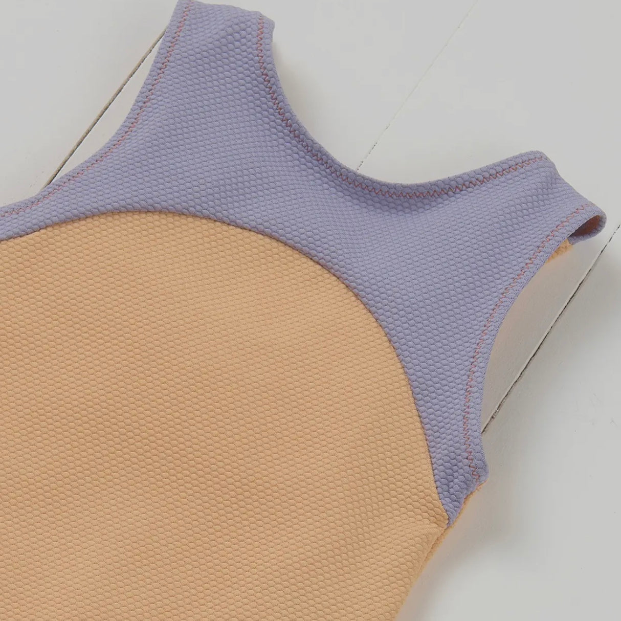 Grass & Air Ribbed Kids Swimsuit