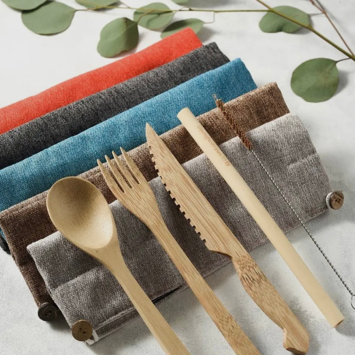 Bamboo Cutlery Set