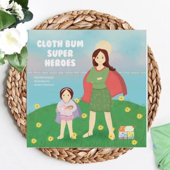 Cloth Bum Super Hero Book - Harriet Knock