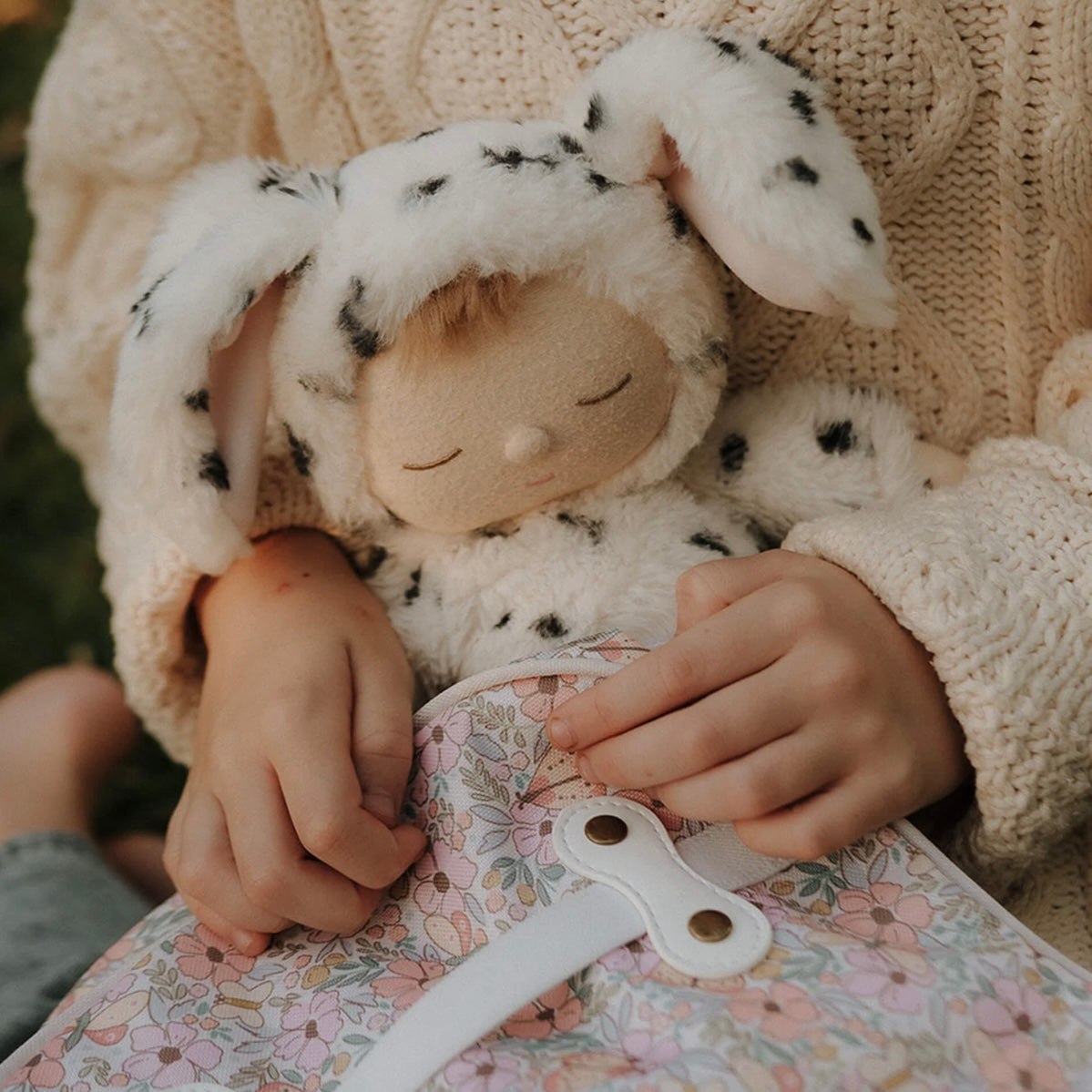 Olli Ella Cozy Dinkum Doll - Dog Domino