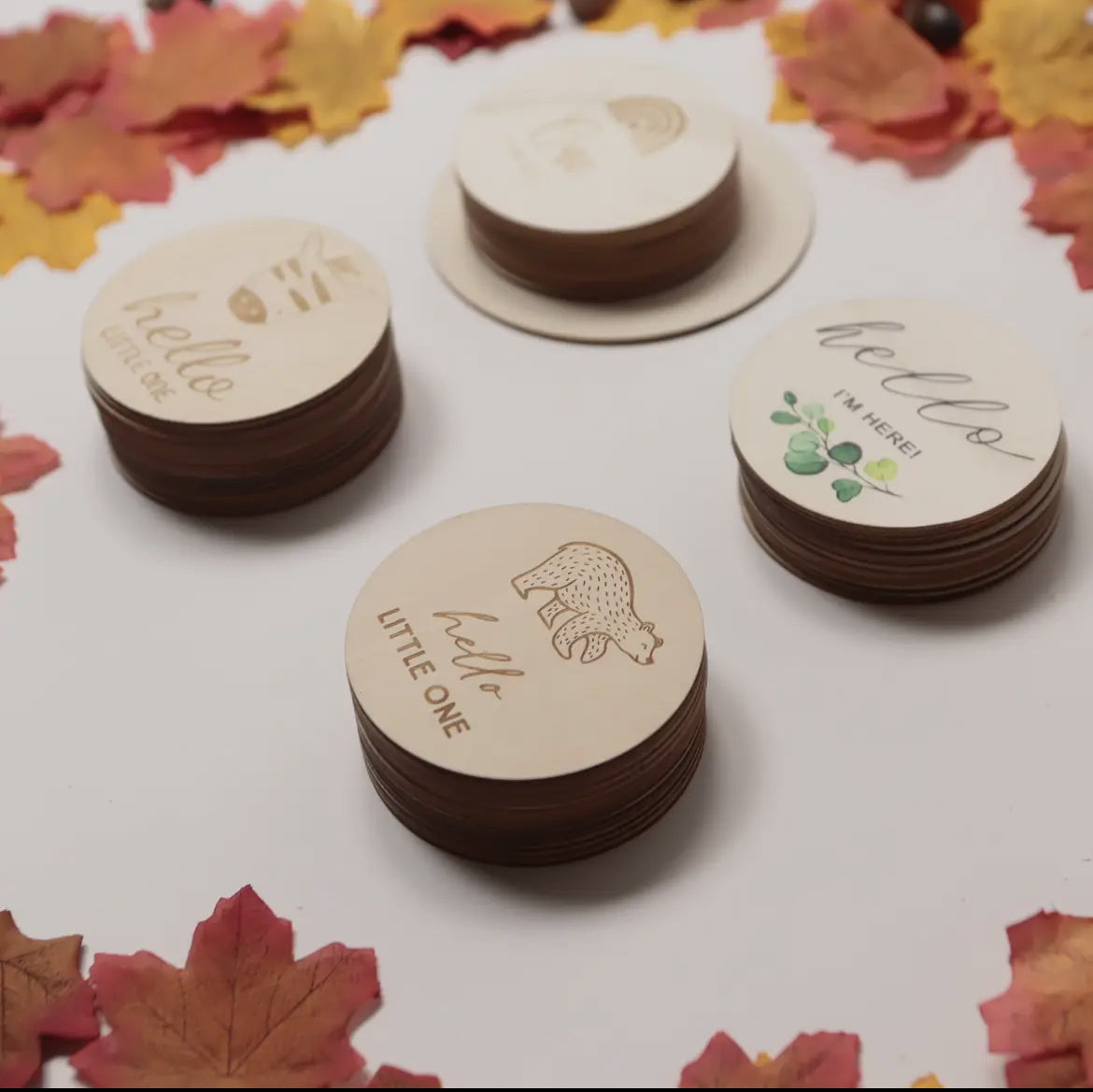 La Romi Botanical Milestone Discs