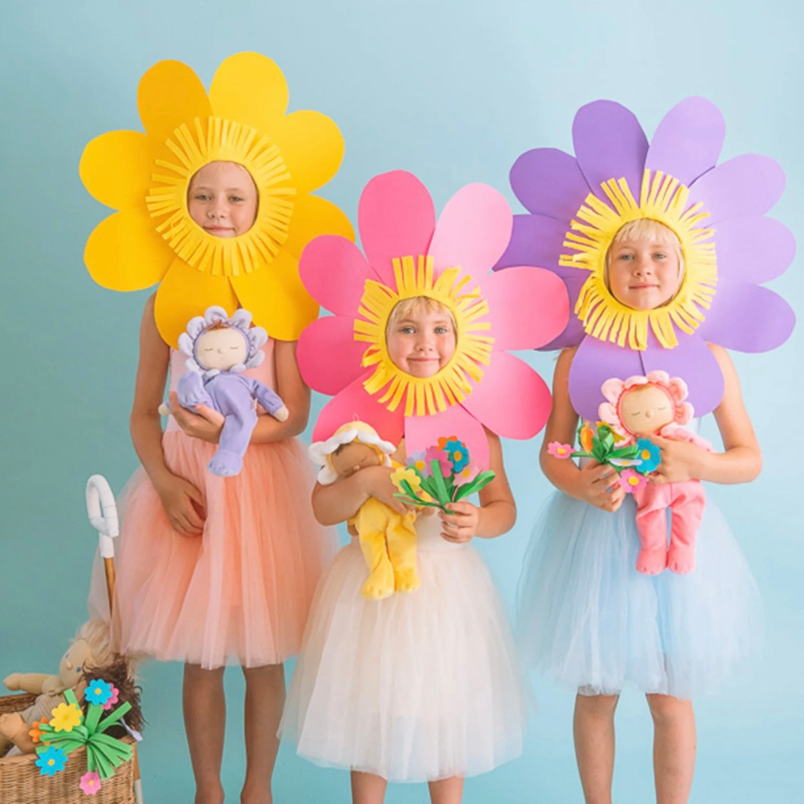 Olli Ella Dinky Dinkums - Petal Twinkle Fuchsia