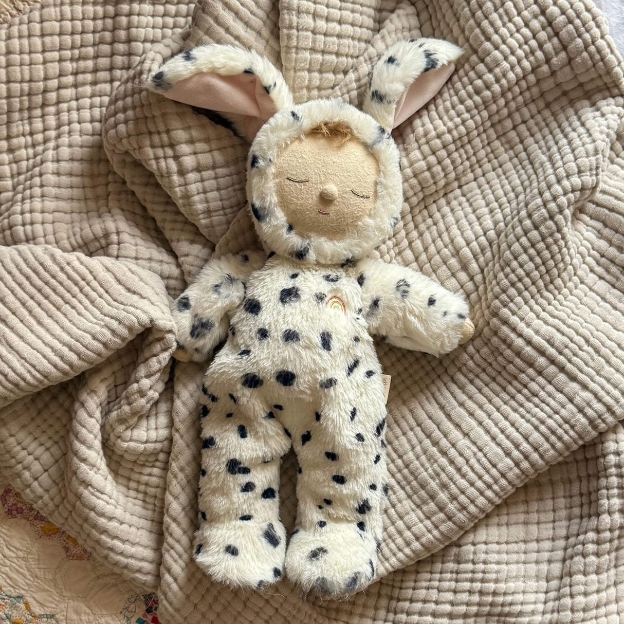 Olli Ella Cozy Dinkum Doll - Dog Domino