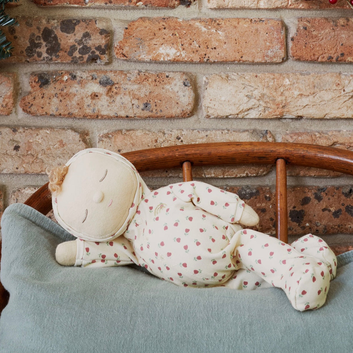 Olli Ella Dozy Dinkum Soft Doll - Custard Sweetheart