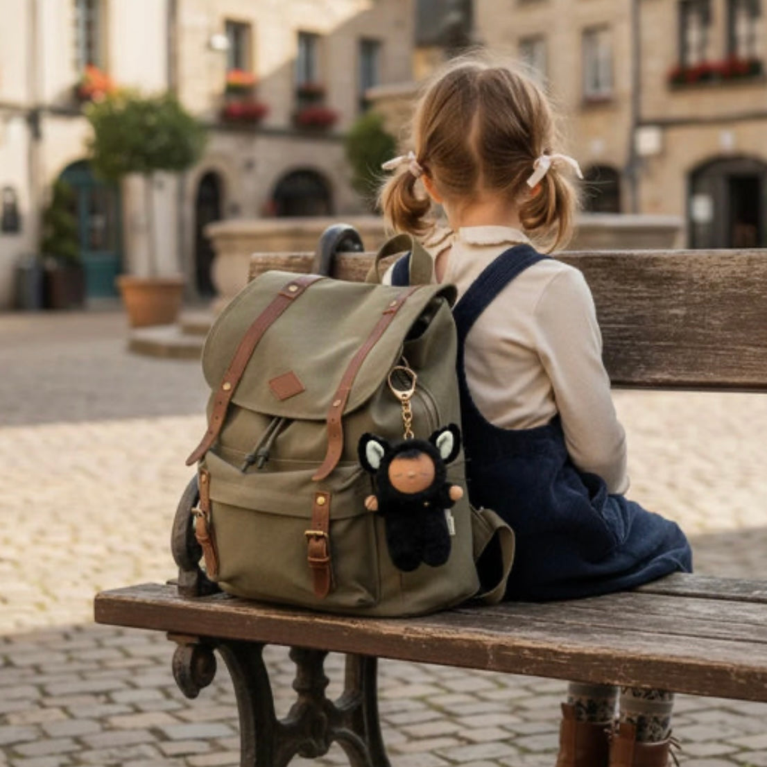 Olli Ella Cozy Bag Charm Cat Knox