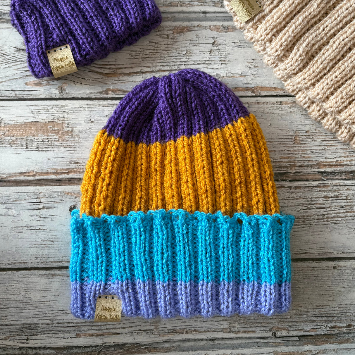 Vegan Unisex Beanie, Small Adult / Teen