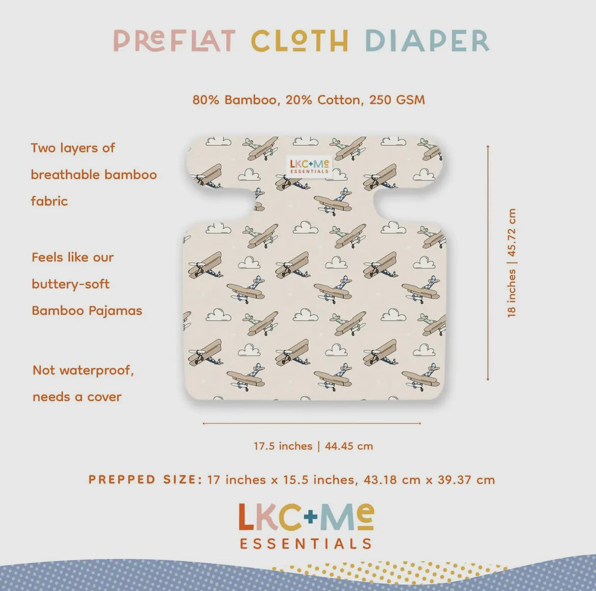 Lighthouse Kids Bamboo Preflat