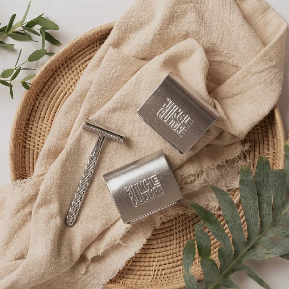 Diamond Grip Jungle Culture Safety Razors | Includes 10x Razor Blades