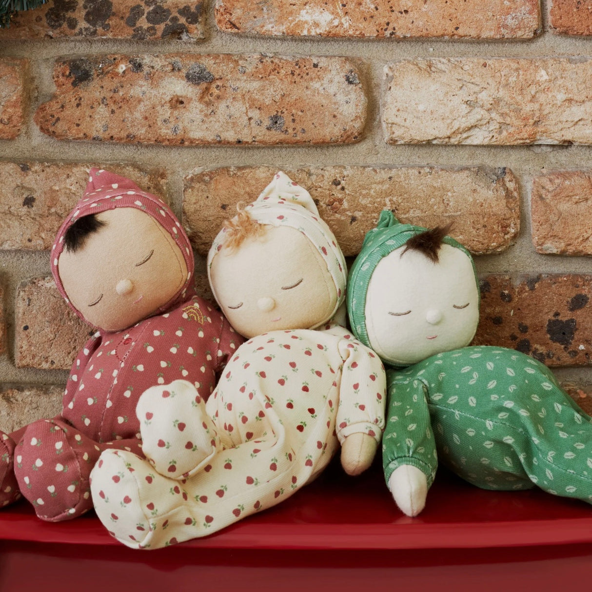 Olli Ella Dozy Dinkum Soft Doll - Custard Sweetheart