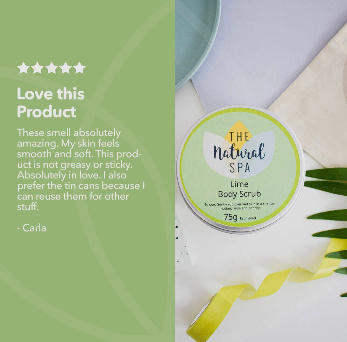 The Natural Spa Body Scrub