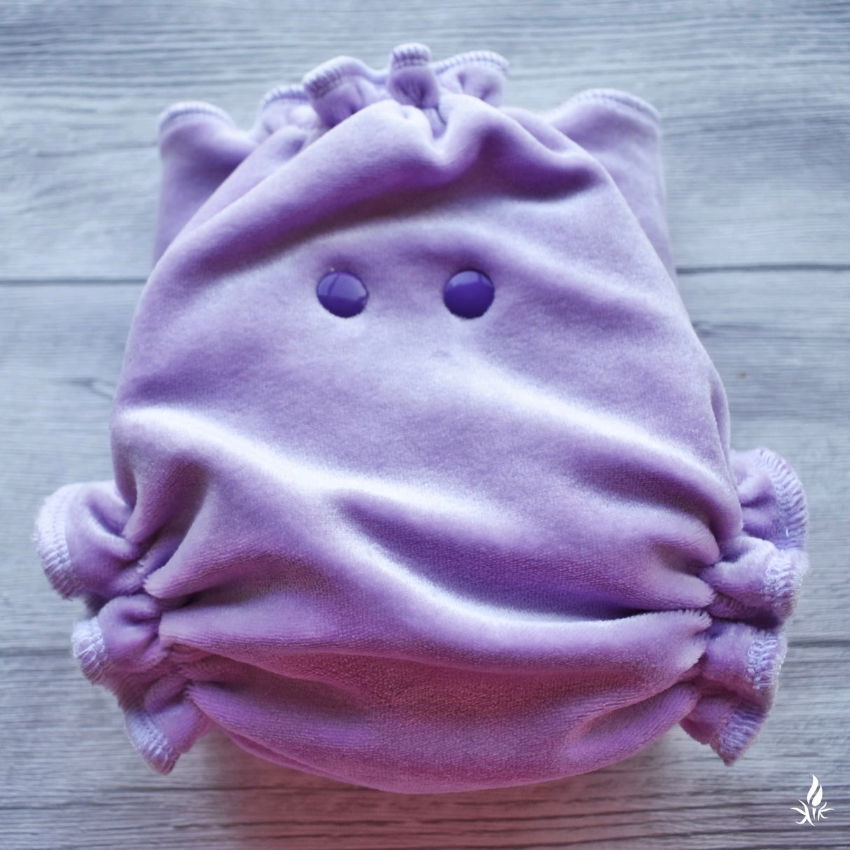 Bamboo Night Nappy Light Purple