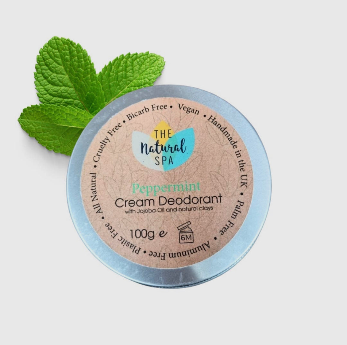 OUT OF DATE The Natural Spa Cream Deodorant