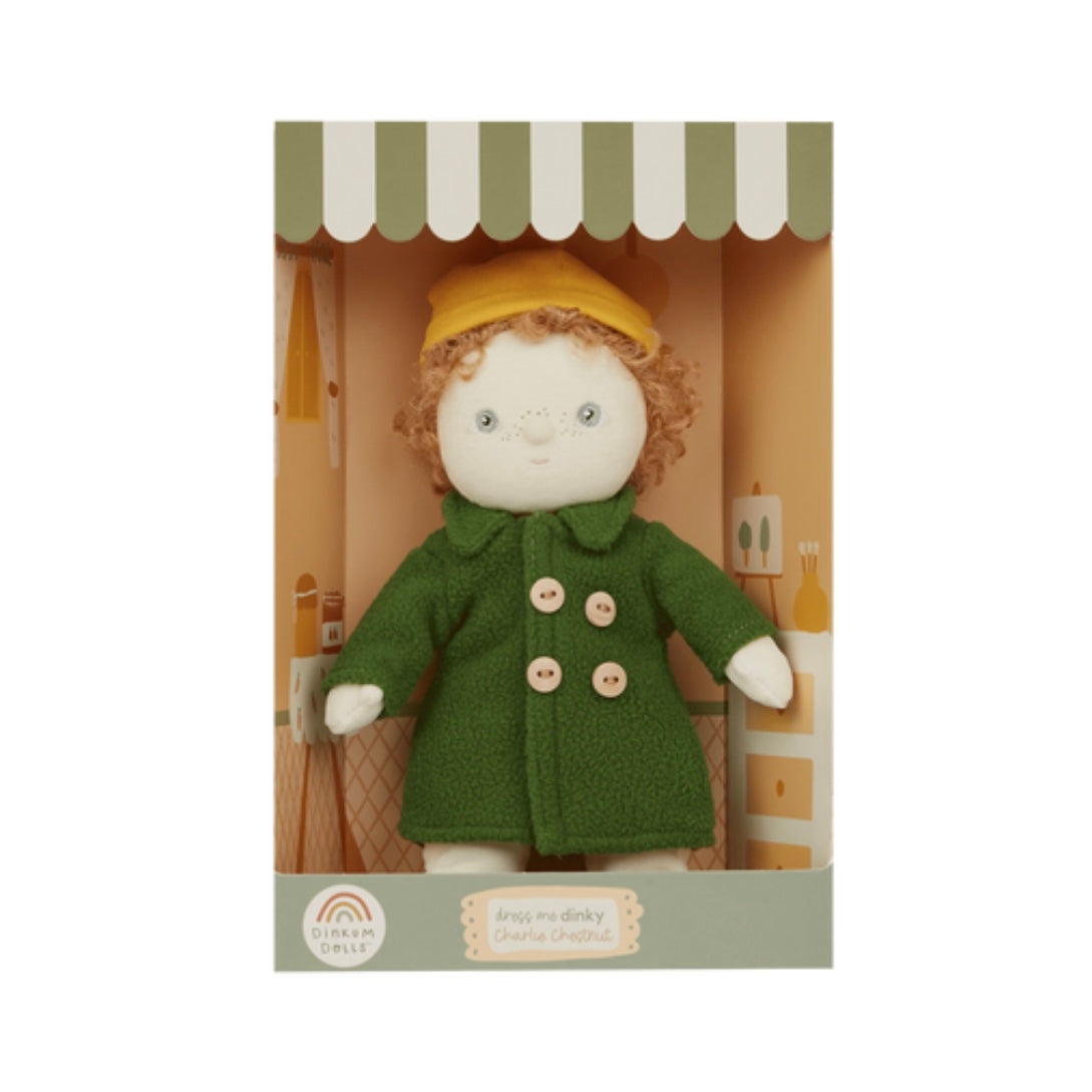 Olli Ella Dress Me Dinky Doll - Charlie Chesnut
