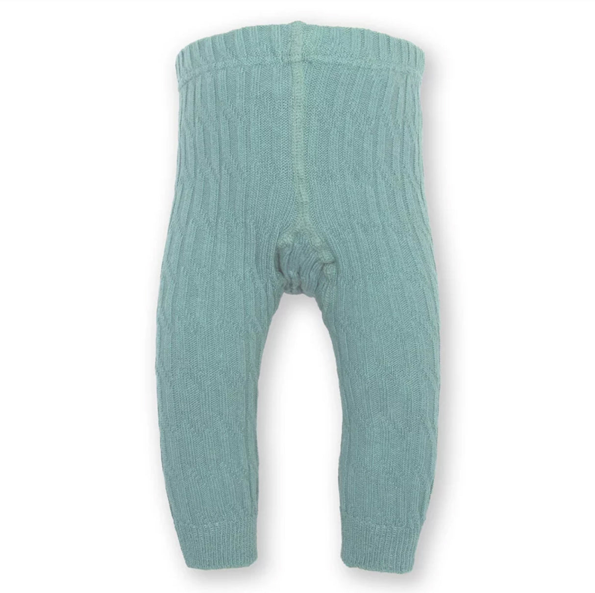 Cable Knit Leggings Aloe Green