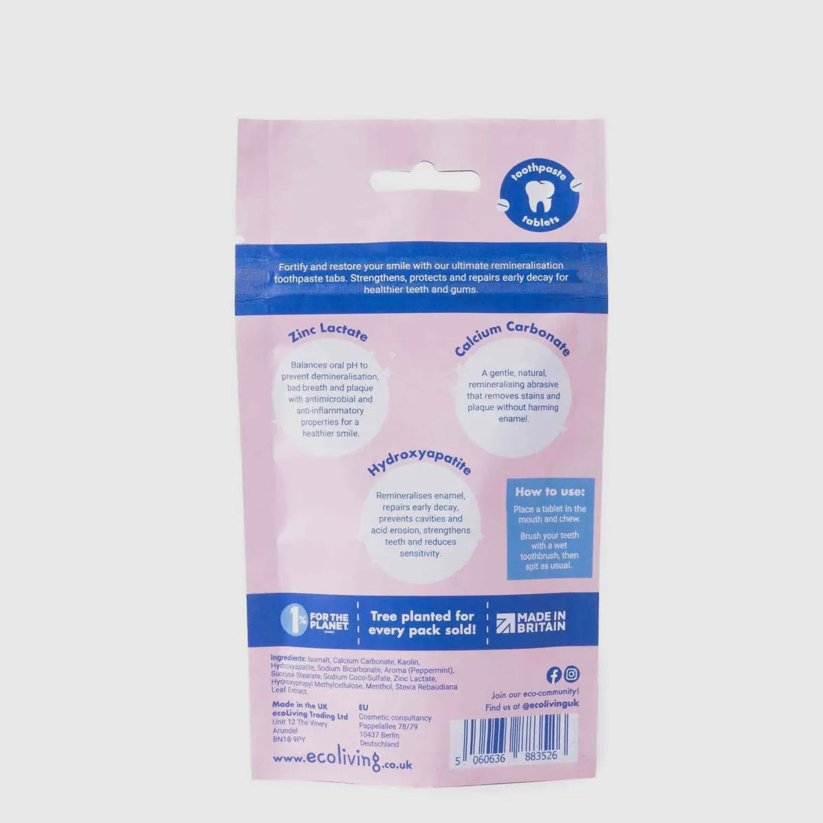 Mineral Boost Toothpaste Tabs