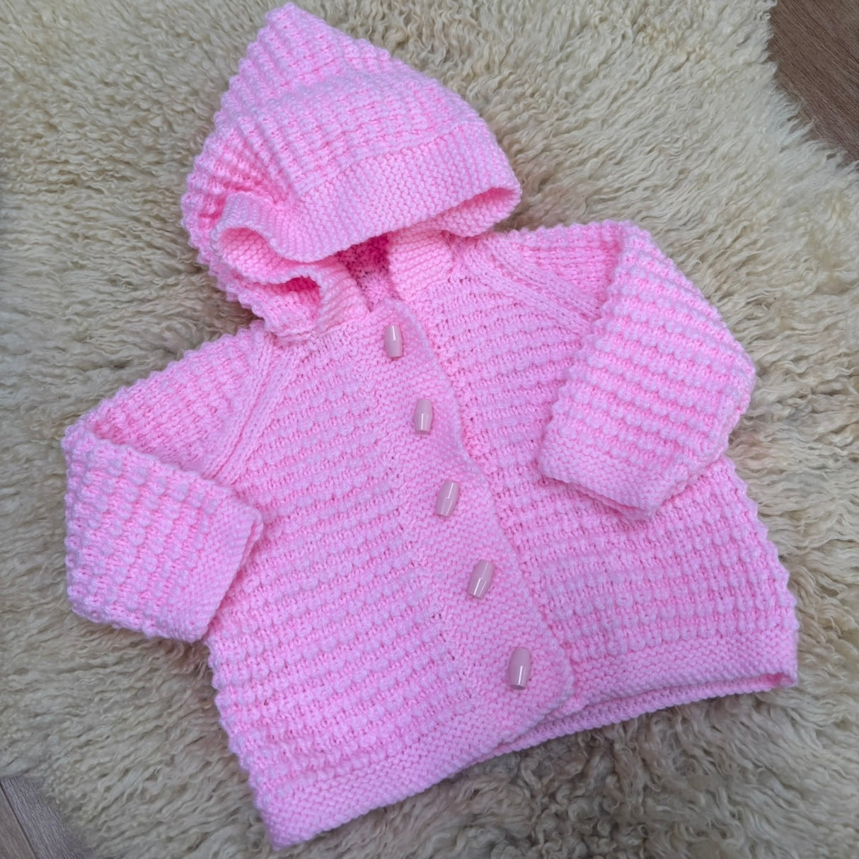 Preloved Handknitted Cardigan 6-9 Months