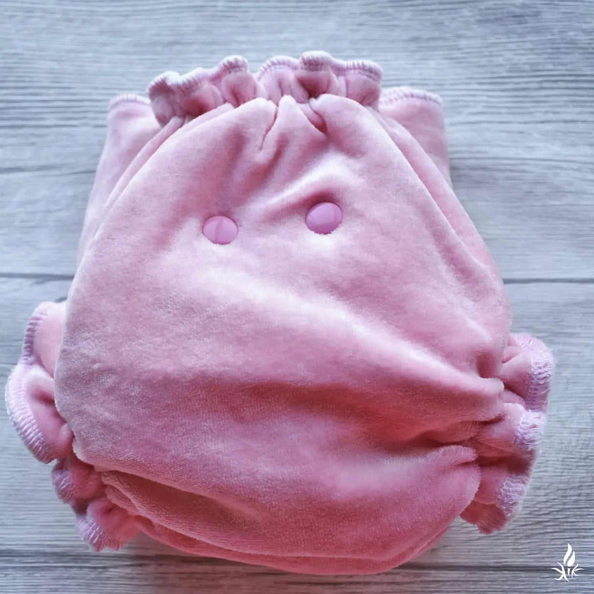 Bamboo Night Nappy Light Pink