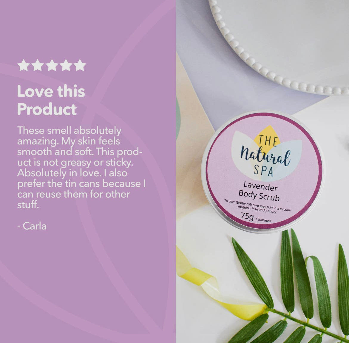 The Natural Spa Body Scrub