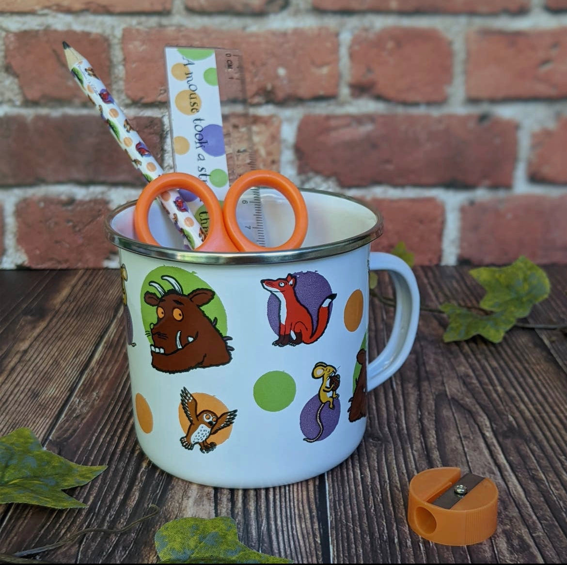 Gruffalo Enamel Mug