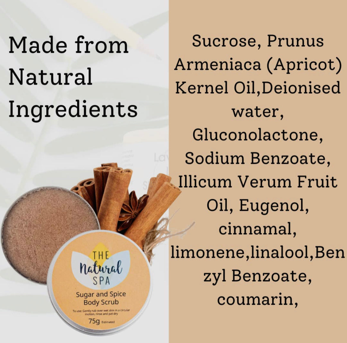 The Natural Spa Body Scrub