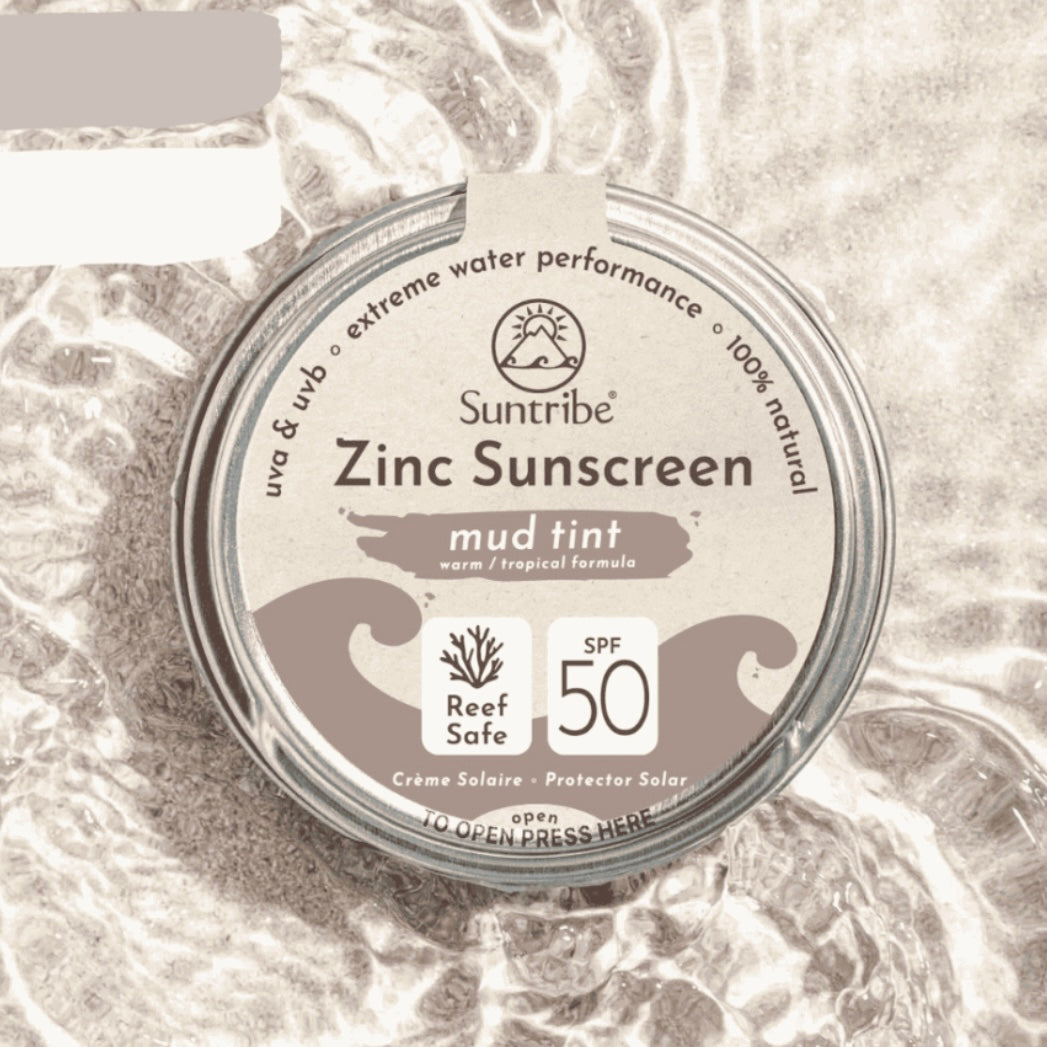 Natural Mineral Face & Sport Zinc Sunscreen SPF30 - Suntribe