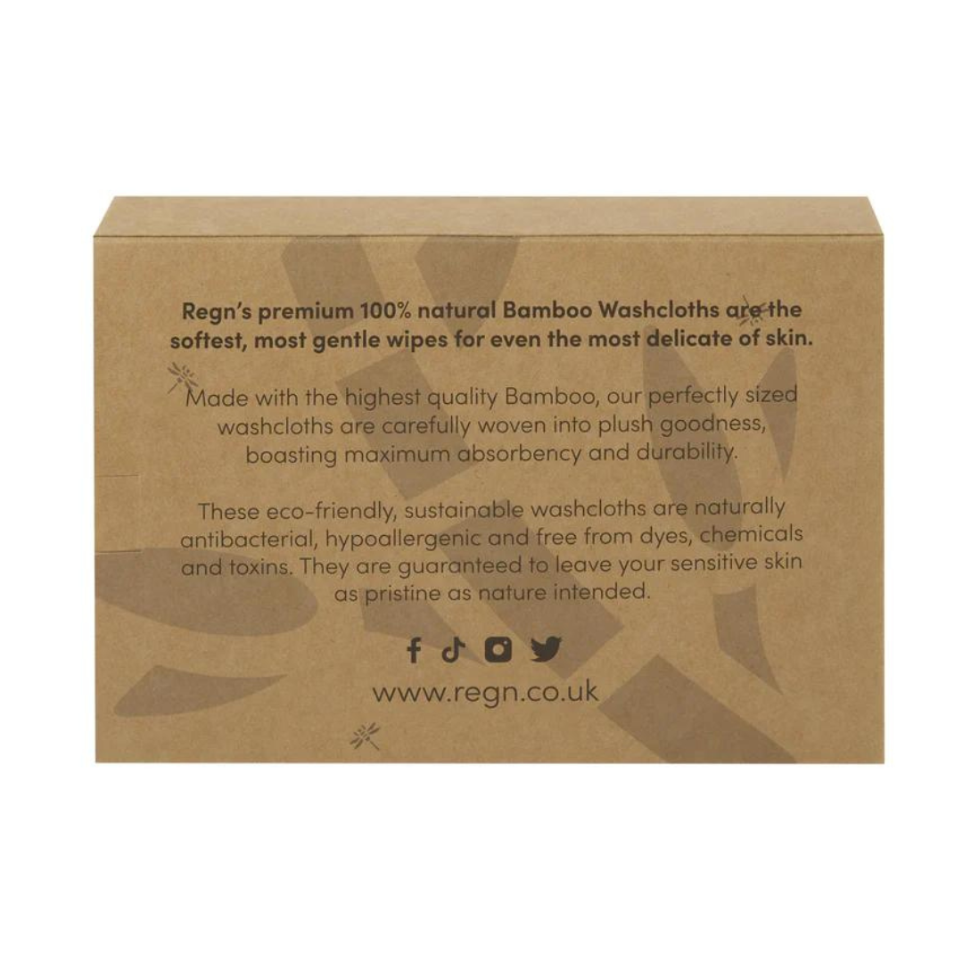 Organic Bamboo Washcloths - Pack of 6