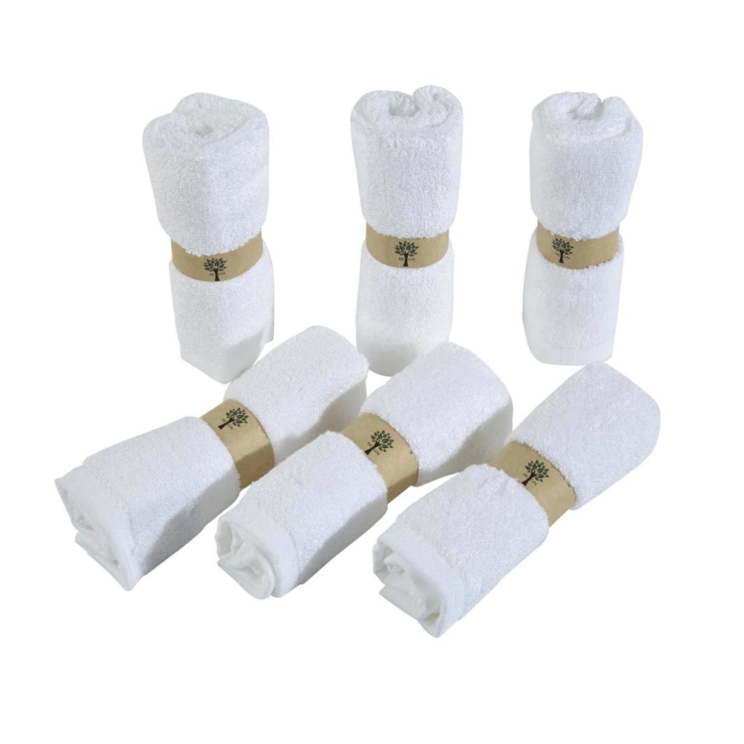 Organic Bamboo Washcloths - Pack of 6