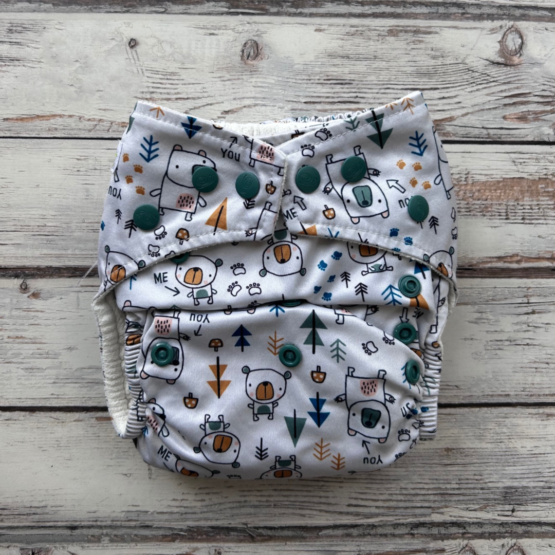 Preloved Baba & Boo Pocket Nappy with Inserts