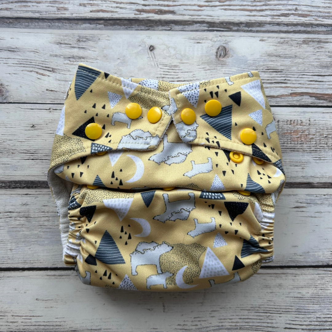 Preloved Baba & Boo Pocket Nappy with Inserts