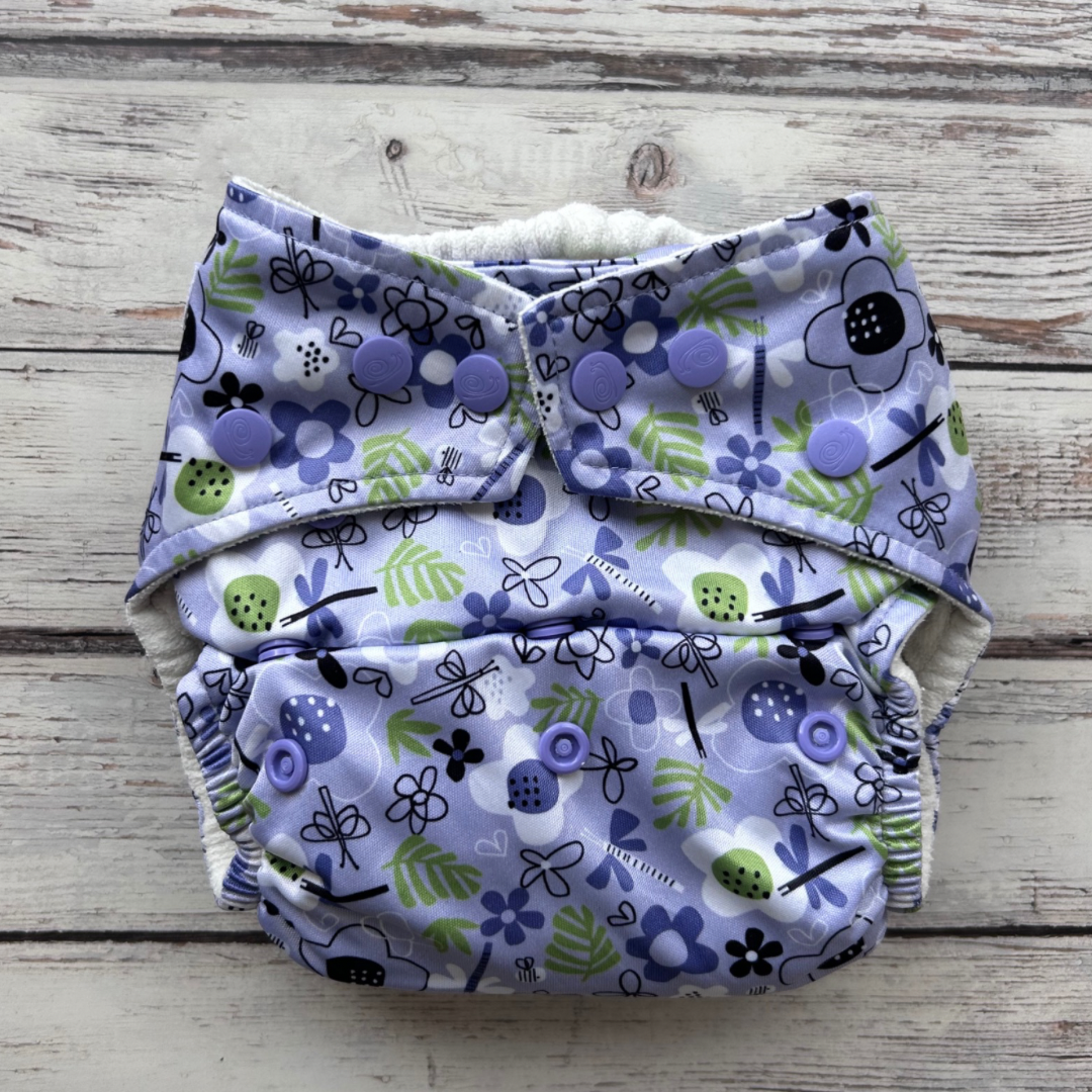 Preloved Baba & Boo Pocket Nappy with Inserts