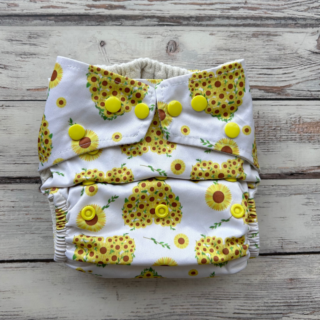 Preloved Baba & Boo Pocket Nappy with Inserts